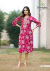 Trendy Barlin Vol 1 By Vaniska Barlin Printed Embroidery Kurti Wholesale Online